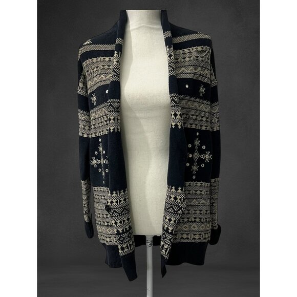Ralph Lauren Nordic Classic Americana Rustic Cabin Folk Cardigan Sweater Size XS - Picture 9 of 10